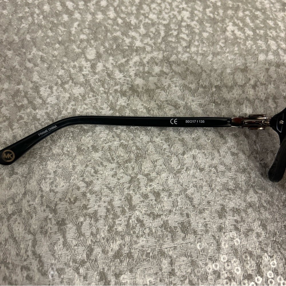 Michael Kors MK 868 001 50-17-135 Black Plastic Full Rim Eyeglasses Frame Y892 - Picture 9 of 10
